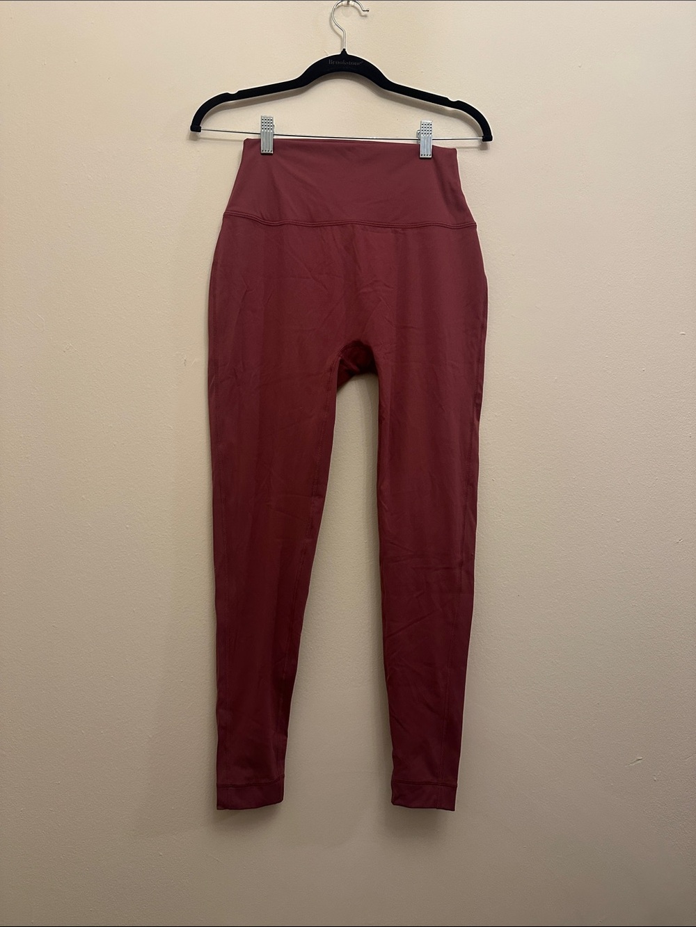 SET Active Sportbody High-Waist Workout Leggings Mauve Sz XL Gym Fitness Leisure